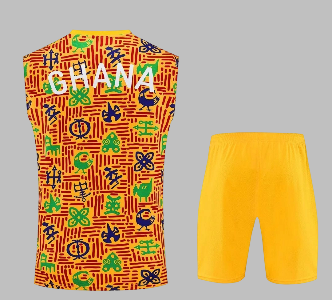 25-26 Ghana Training Soccer Suit Yupoo