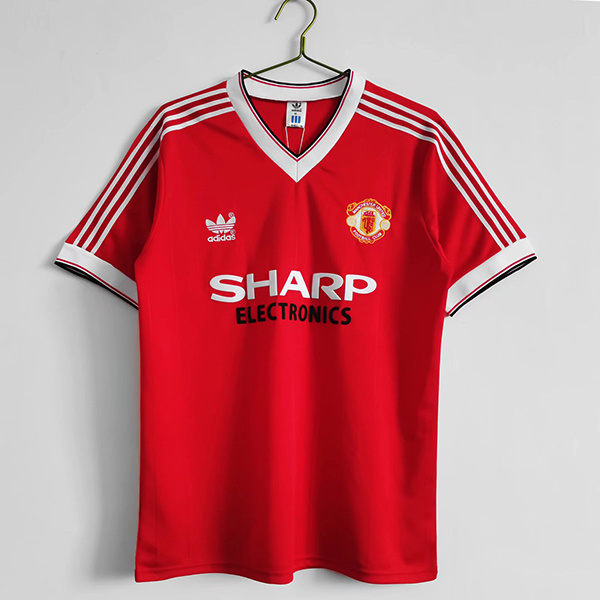 1983 M-anchester U-nited Home Retro Soccer Jerseys Yupoo