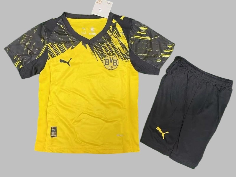 25-26 Dortmund Home Kids Cheap Soccer Jerseys Yupoo