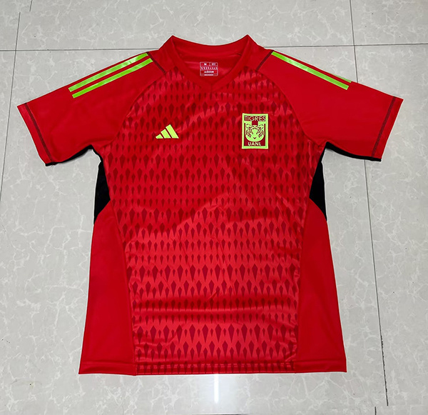 23-24 Tigres Goalkeeper Red Soccer Jerseys Yupoo S-XXXL