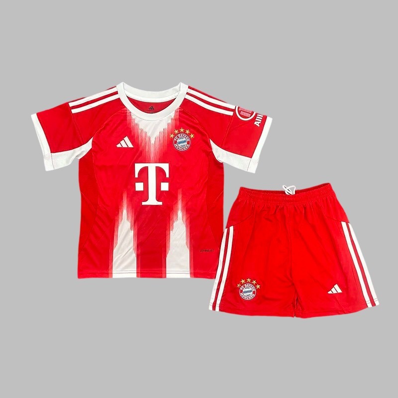 25-26 Bayern Home Kids Cheap Soccer Jerseys Yupoo