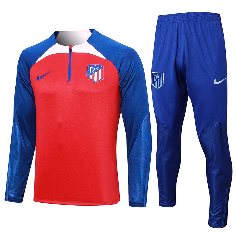 23-24 Atletico Madrid Long Sleeve Training Suit Yupoo