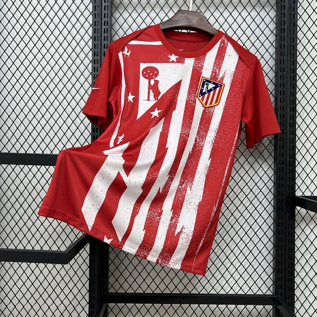 Mens Atletico Madrid 2025/26 Pre-Match Jersey1