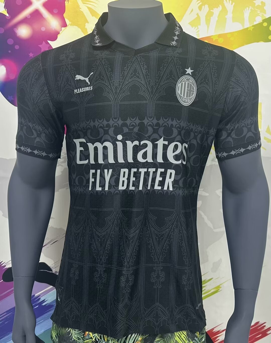 23-24 AC Milan 4th Player Version Soccer Jerseys Yupoo
