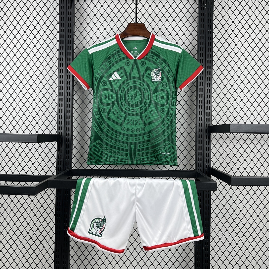 Kids Mexico 2026 World Cup Home Kit