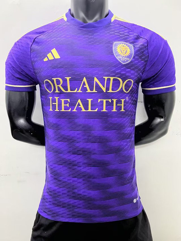 23-24 Orlando City Away Player Version Soccer Jerseys Yupoo