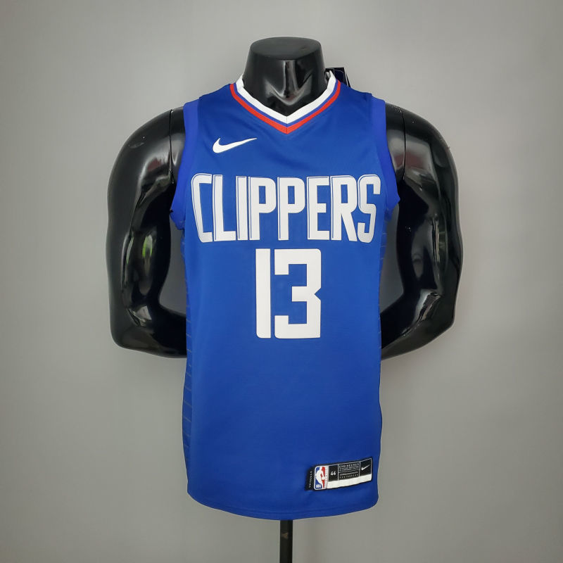 GE0RGE#13 Clippers Limited Edition Blue NBA Jersey S-XXL