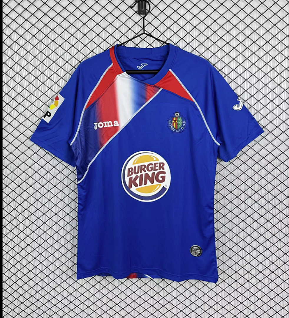 09-10 Getafe Home Retro Cheap Soccer Jerseys Yupoo