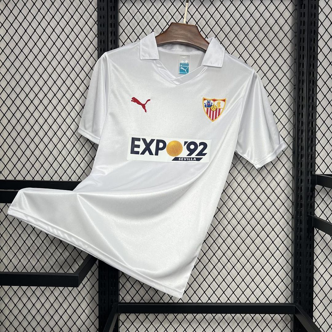 Sevilla FC 1987/90 Home Retro Jersey