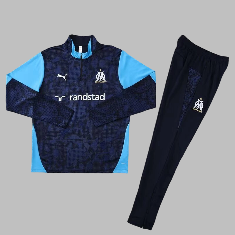 25-26 Marseille Training Soccer Suit Yupoo