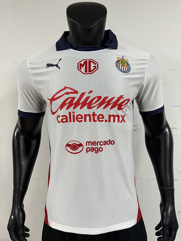 24-25 Chivas Away Player Version Soccer Jerseys Yupoo