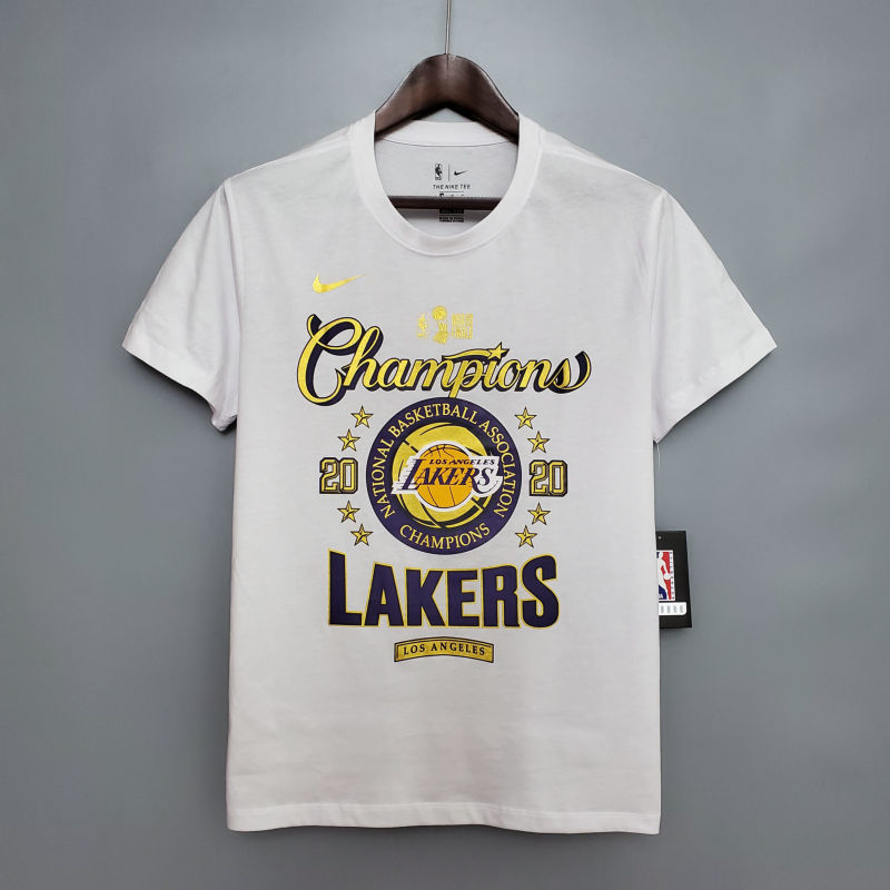 Lakers championship shirt white S-XXL