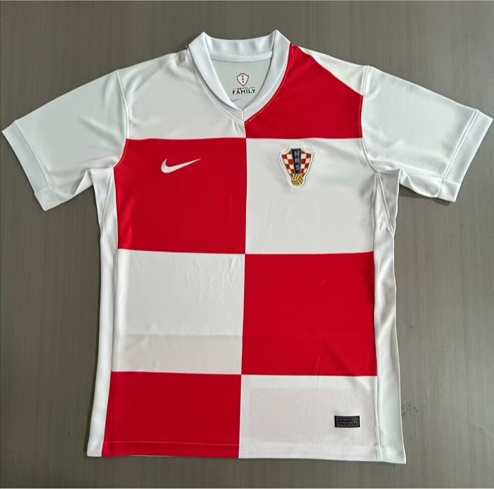 2024 Croatia Home Soccer Jerseys Yupoo S-4XL