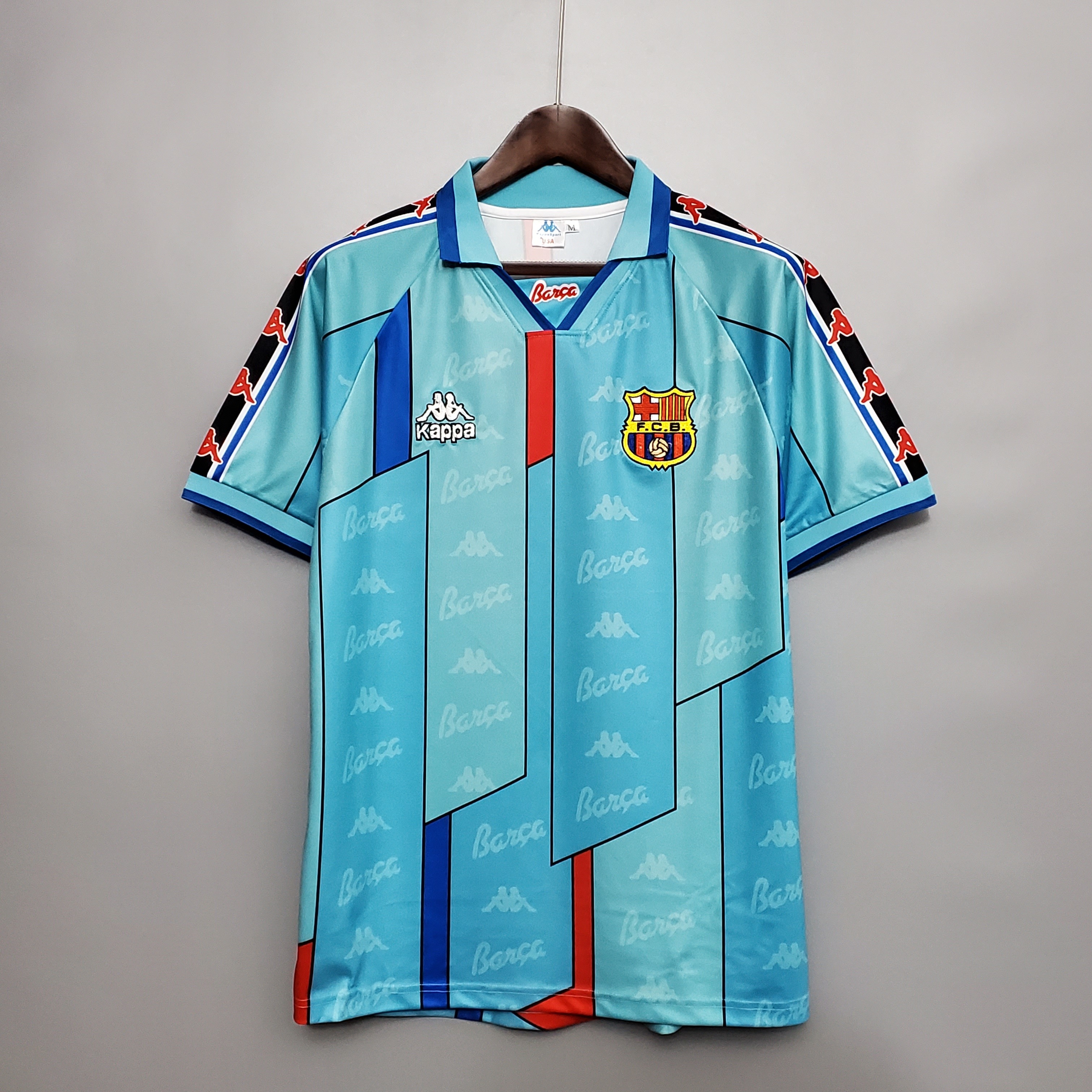 95-97 Messi GRIEZMANN Away Retro Soccer Jerseys Yupoo