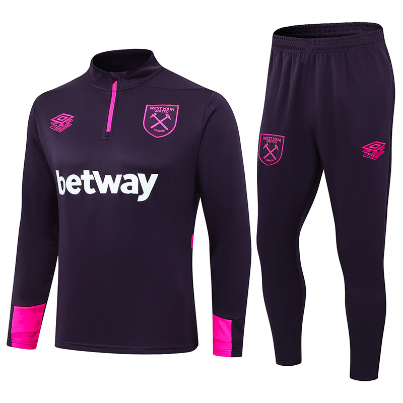24-25 West Ham United Long Sleeve Training Suit Yupoo
