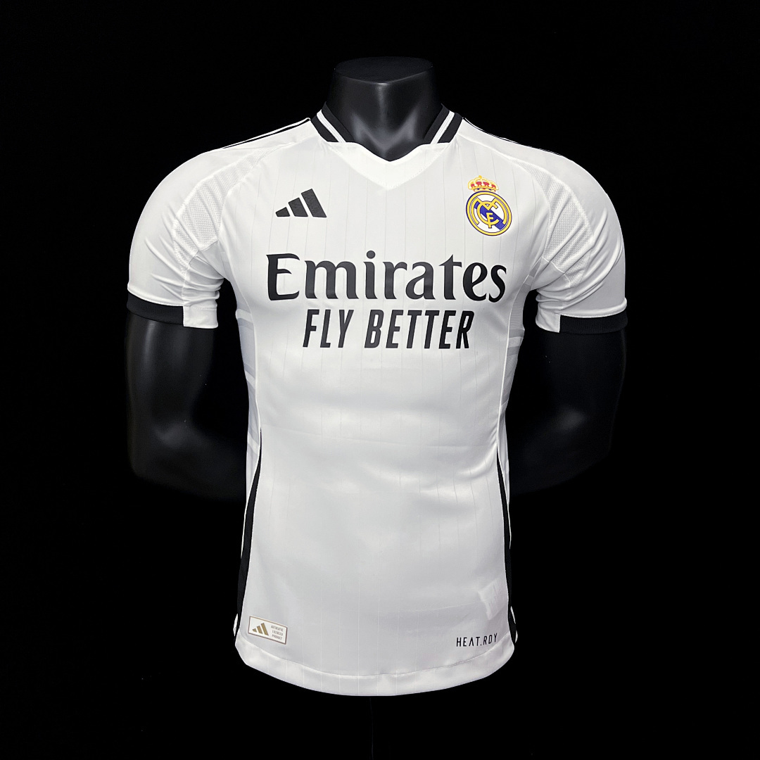 Real Madrid 2024/25 Home Jersey – Player Versi S-XXXXL