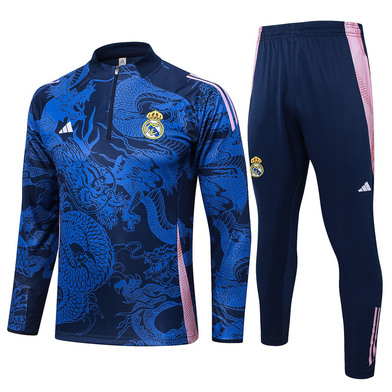 24-25 Real Madrid Long Sleeve Training Suit Yupoo