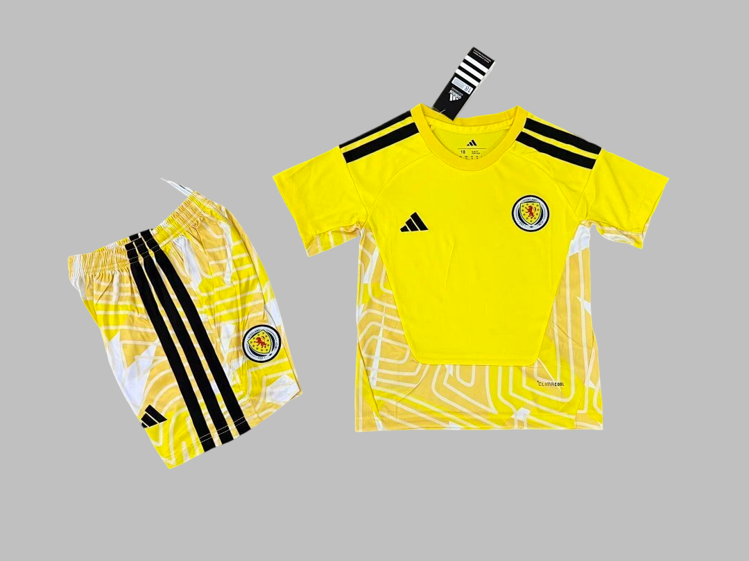 26-27 Scotland Goalkeeper Kids Cheap Soccer Jerseys Yupoo