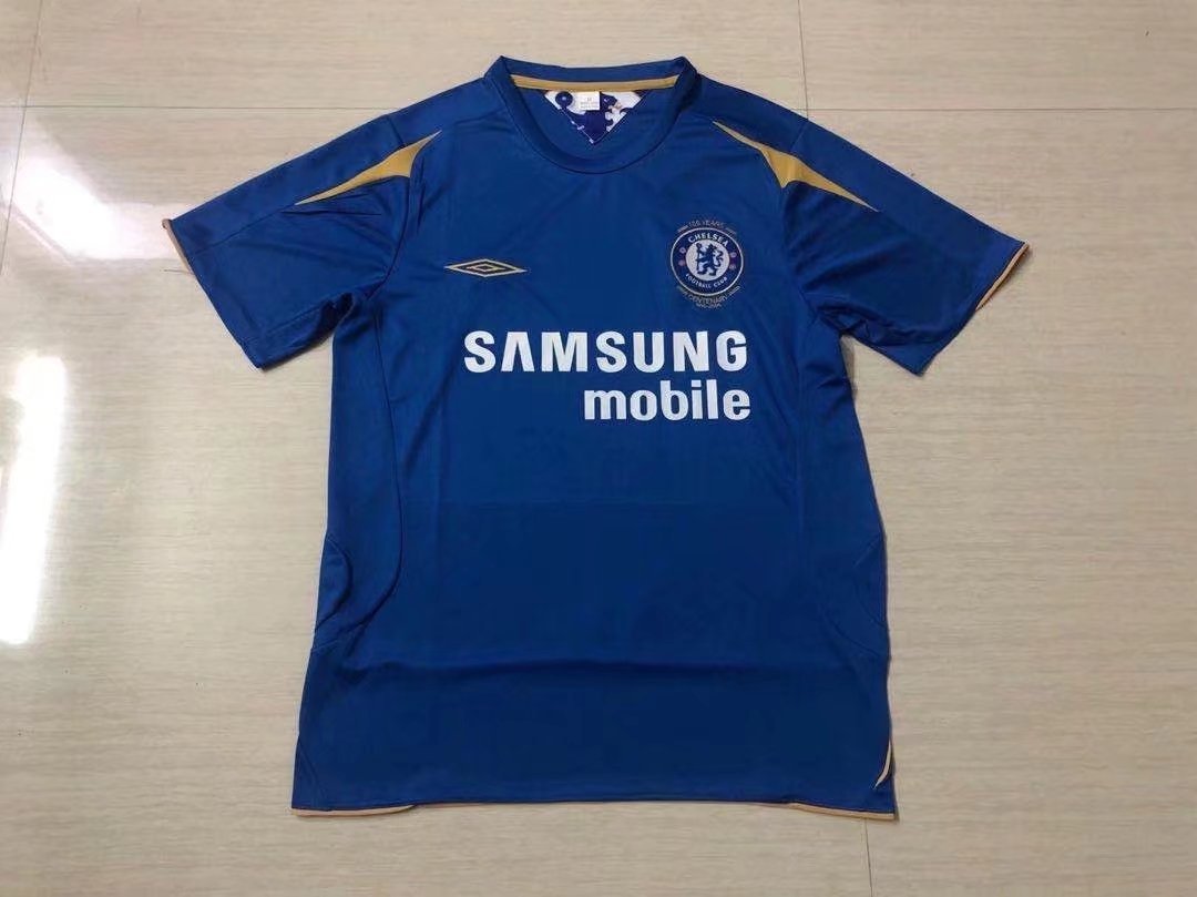 2005-06 Chelsea Home Retro Soccer Jerseys Yupoo