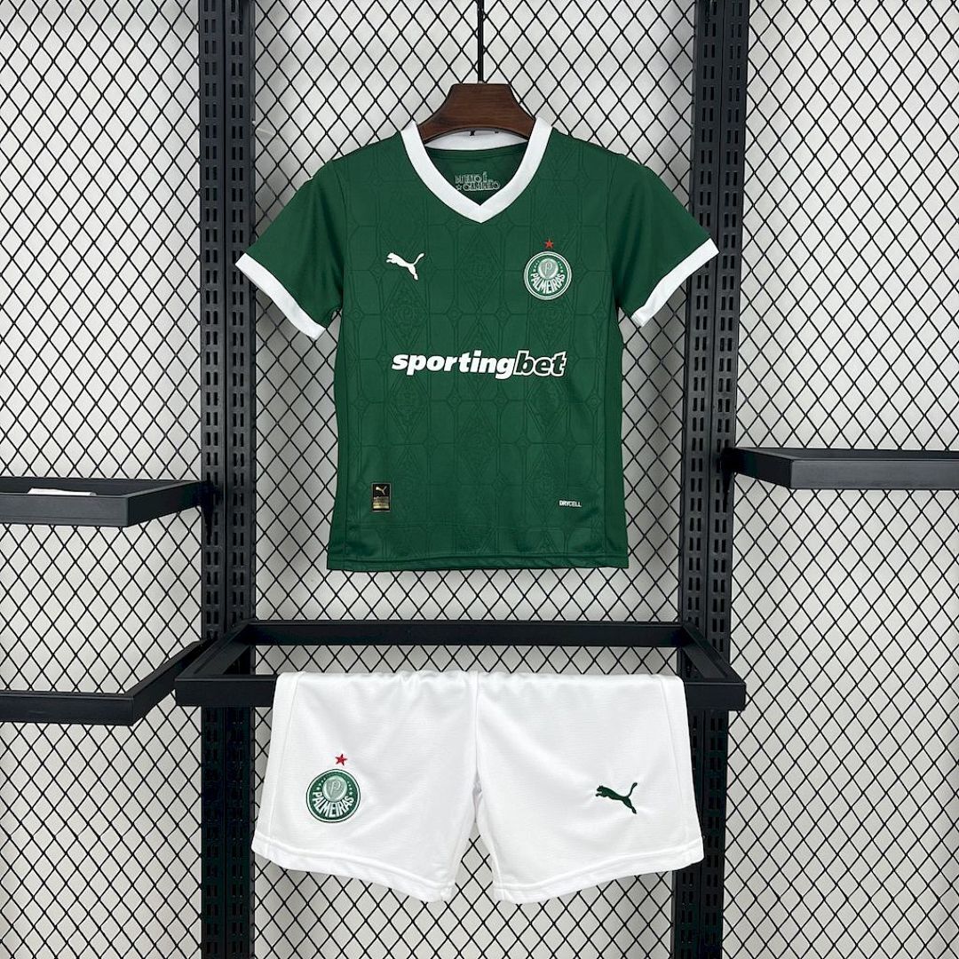 Palmeiras 2025/26 Home Kids Kit