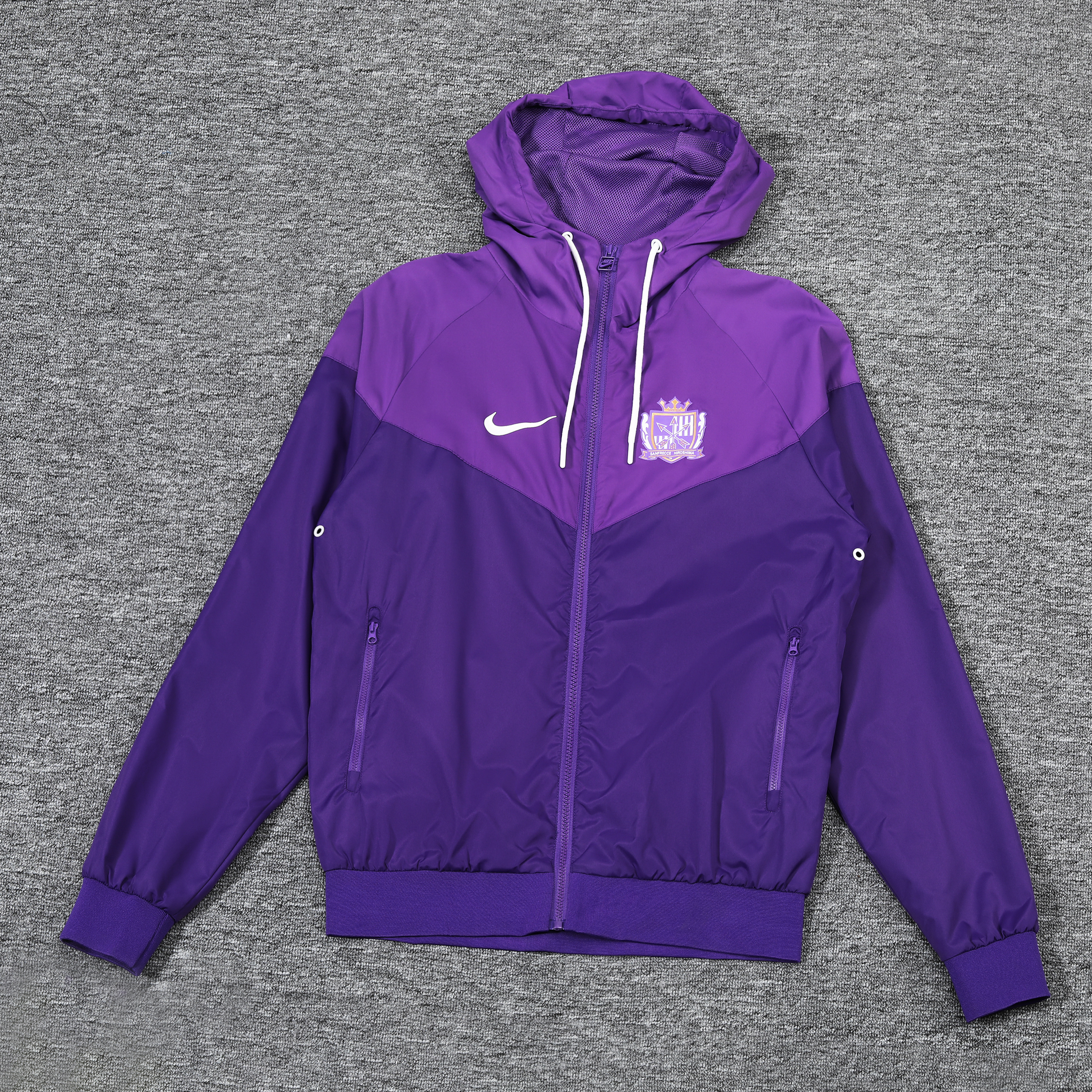 23-24 Sanfrecce Hiroshima Purple Hoodies Windbreaker Jakcets Yupoo