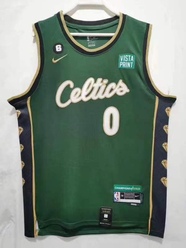 22-23 Celtics Tatum #0 Embroidery