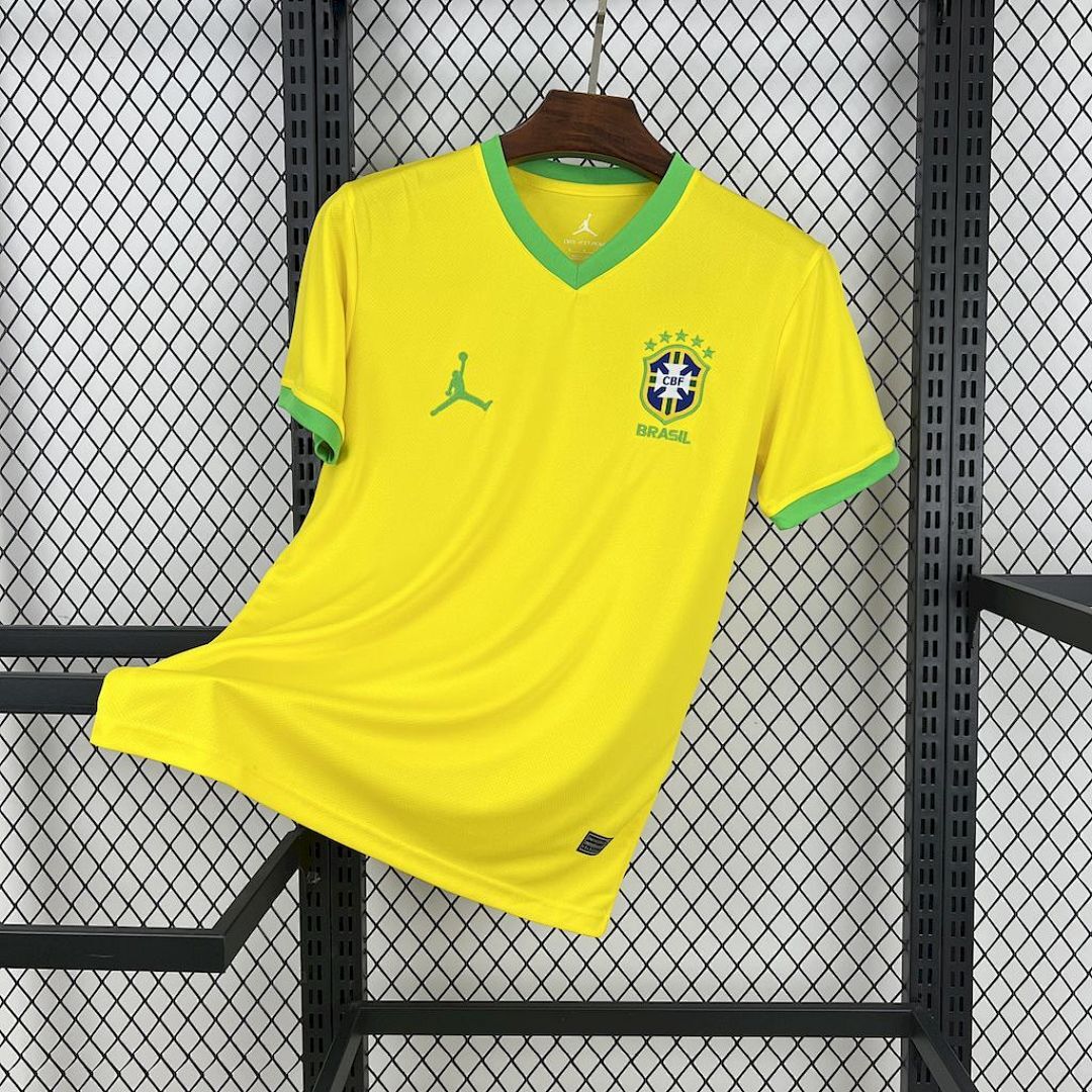 Brazil 2025/26 Jordan Yellow Special Edition Jersey