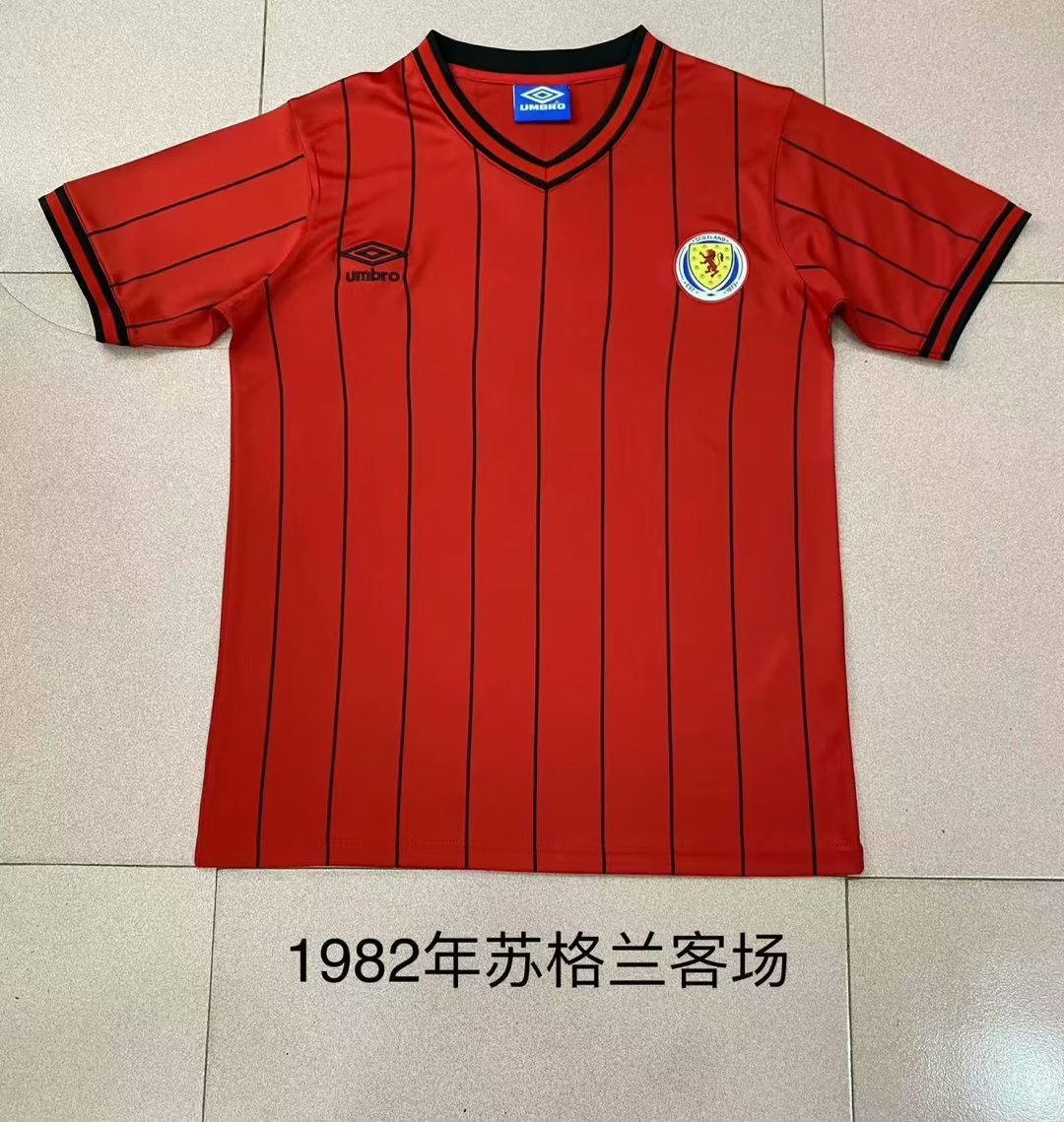1982 Scotland Away Retro Soccer Jerseys Yupoo