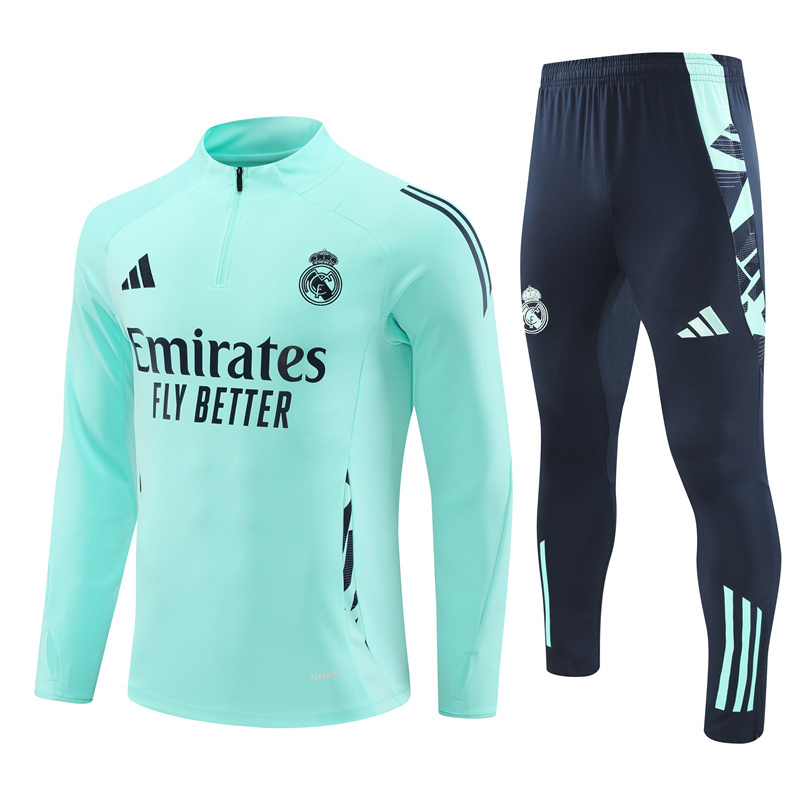 24-25 Real Madrid Long Sleeve Training Suit Yupoo