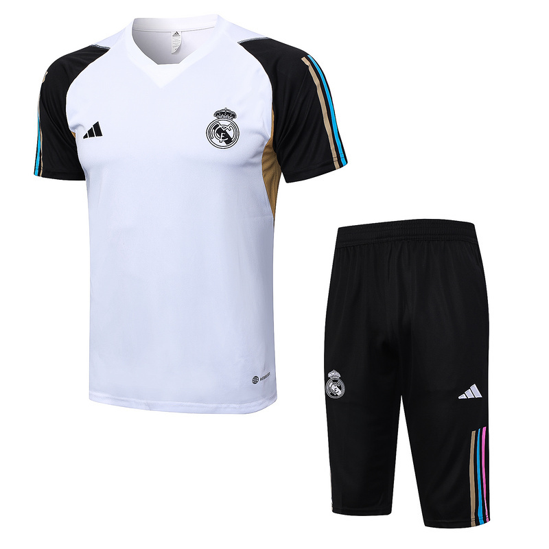 23-24 Real Madrid Short Sleeve Tracksuit Yupoo