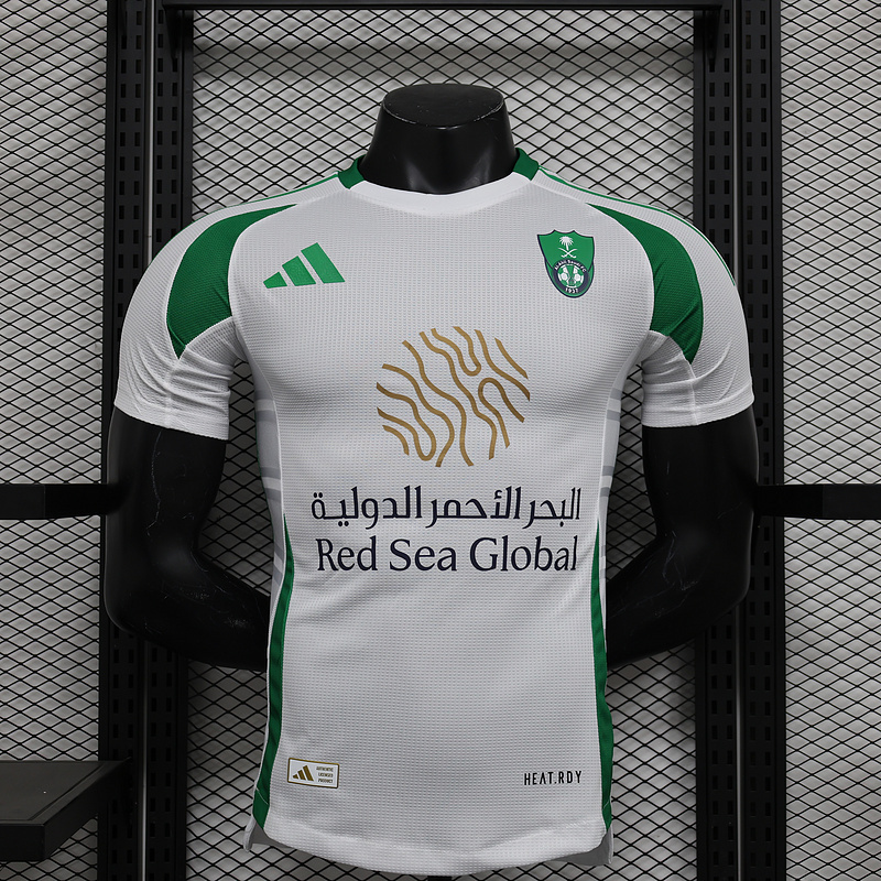 24-25 Al-Ahli Saudi Home Player Version Soccer Jerseys Yupoo