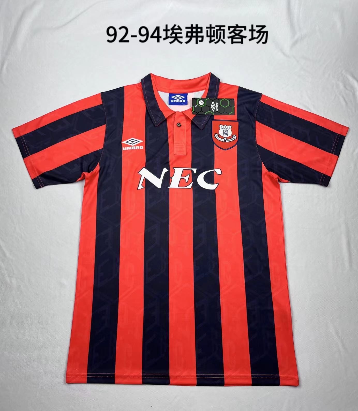 1992-94 Everton Away Retro Soccer Jerseys Yupoo