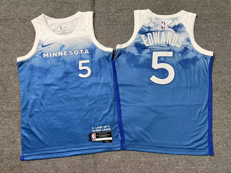 2024 Timberwolves #5 Embroidery