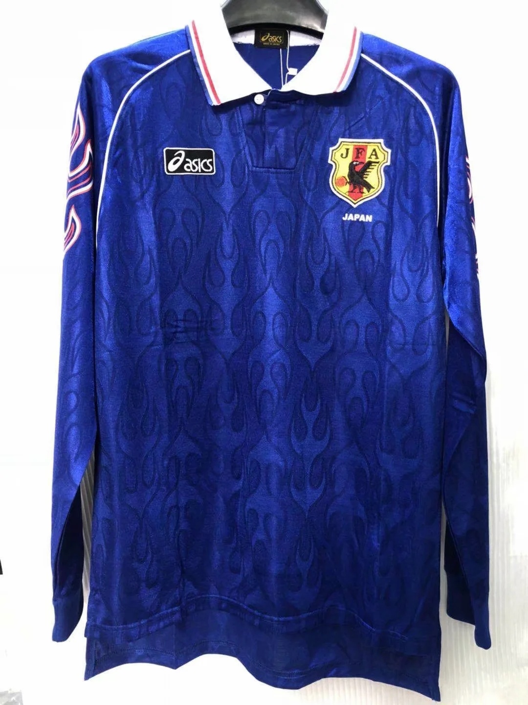 1998 Japan Home Retro Long Sleeve Soccer Jerseys Yupoo