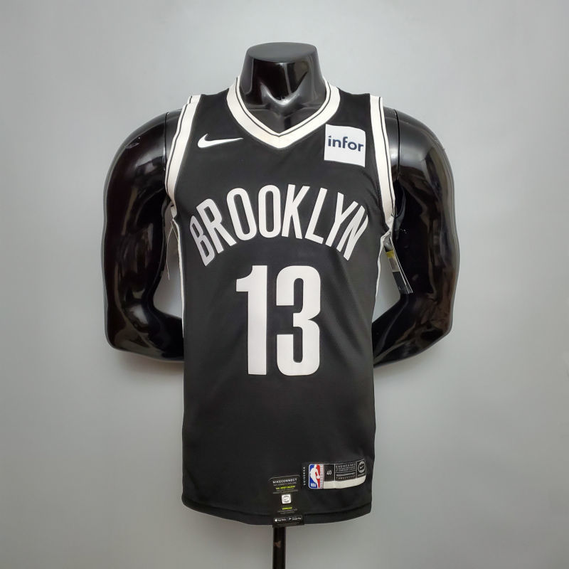 Brooklyn Nets Harden #13 Black S-XXL