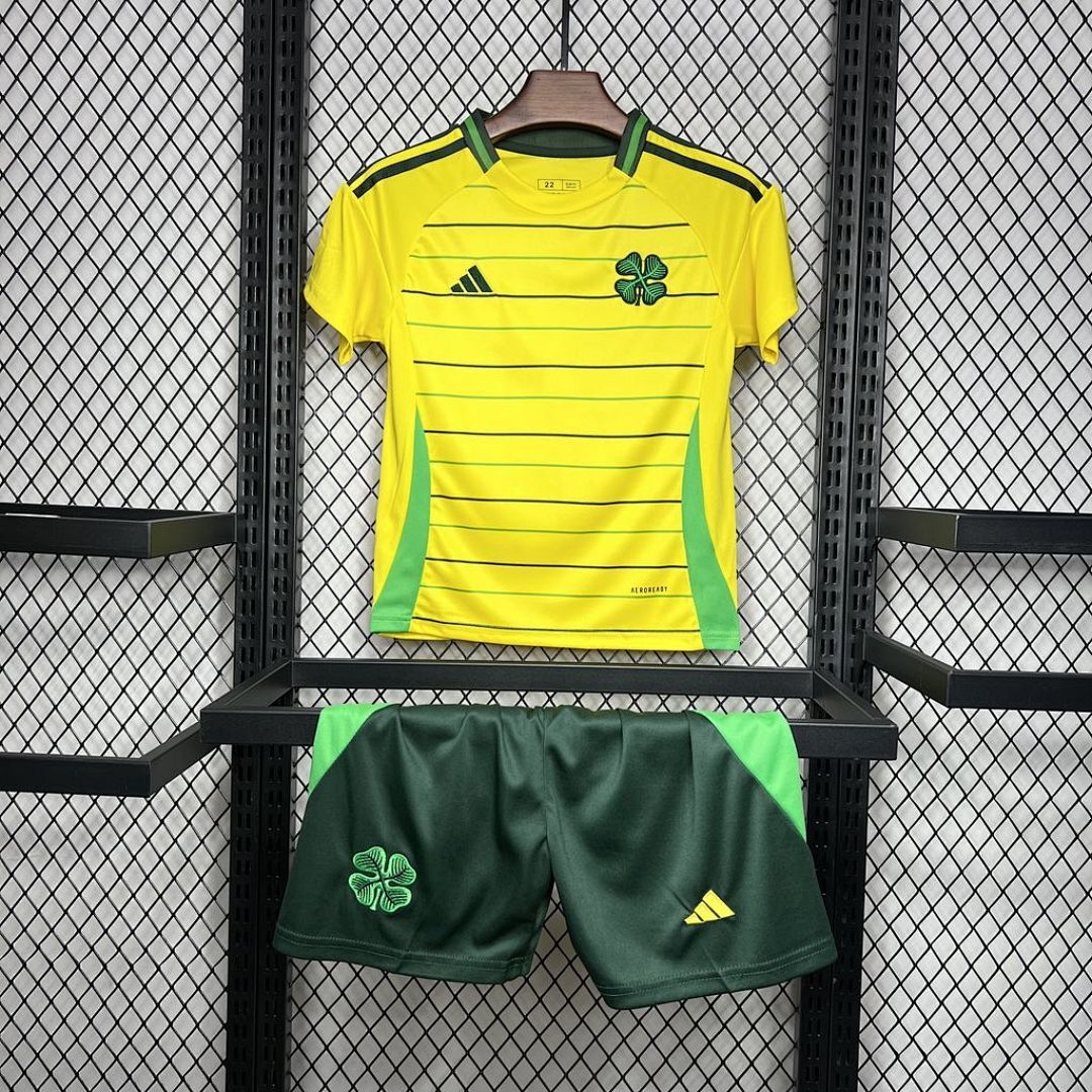 Celtic 2024/25 Away Kids Kit