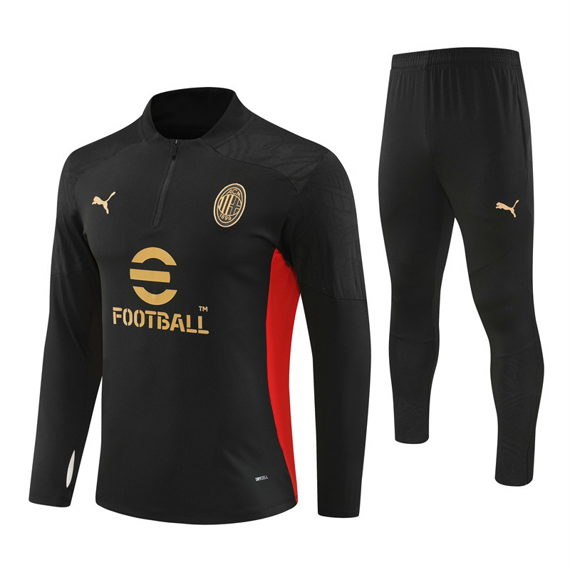 24-25 AC Milan Long Sleeve Training Suit Yupoo