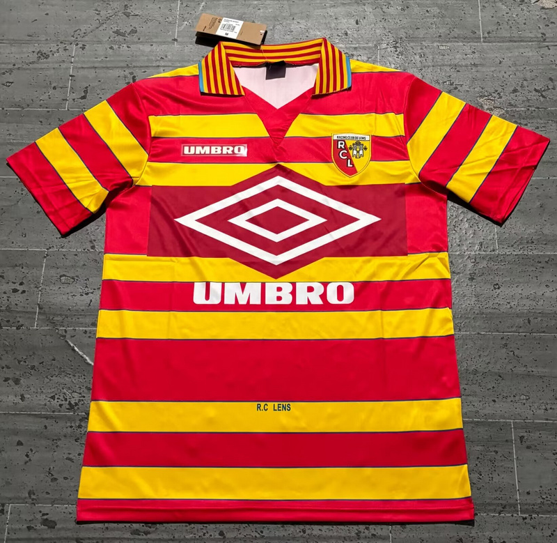 97-98 Lens Home Retro Soccer Jerseys Yupoo