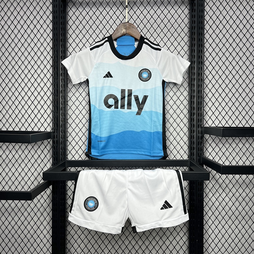 Charlotte FC 2024/25 Home Kids Kit