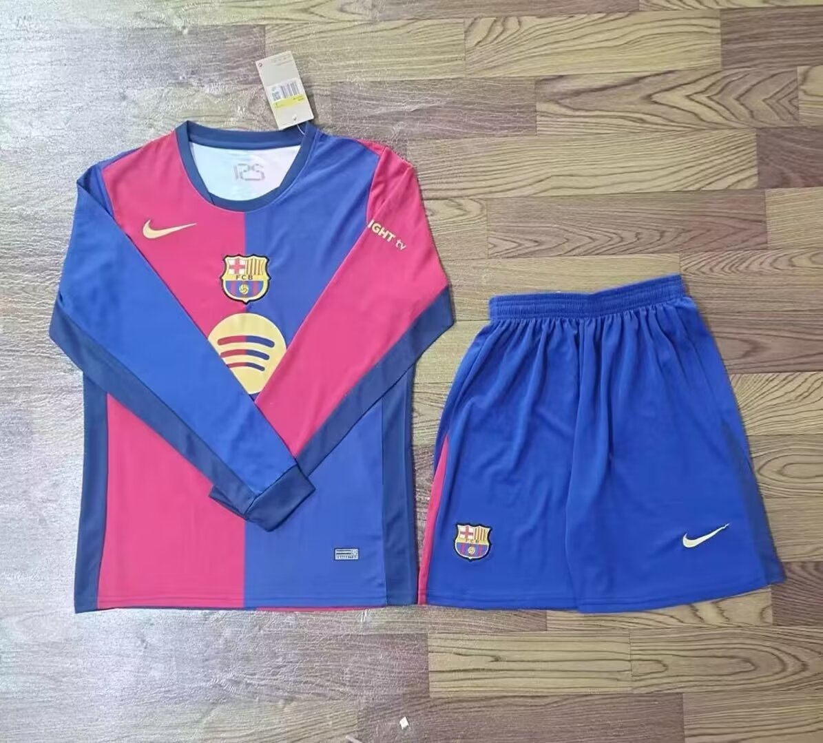 24-25 Messi GRIEZMANN Home Long Sleeve Soccer Jerseys Yupoo