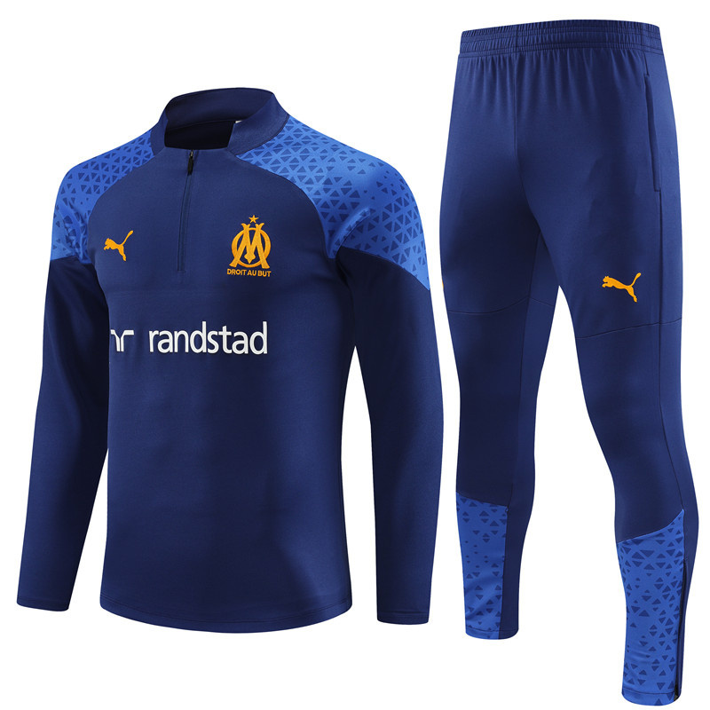 23-24 Marseille Long Sleeve Training Suit Yupoo