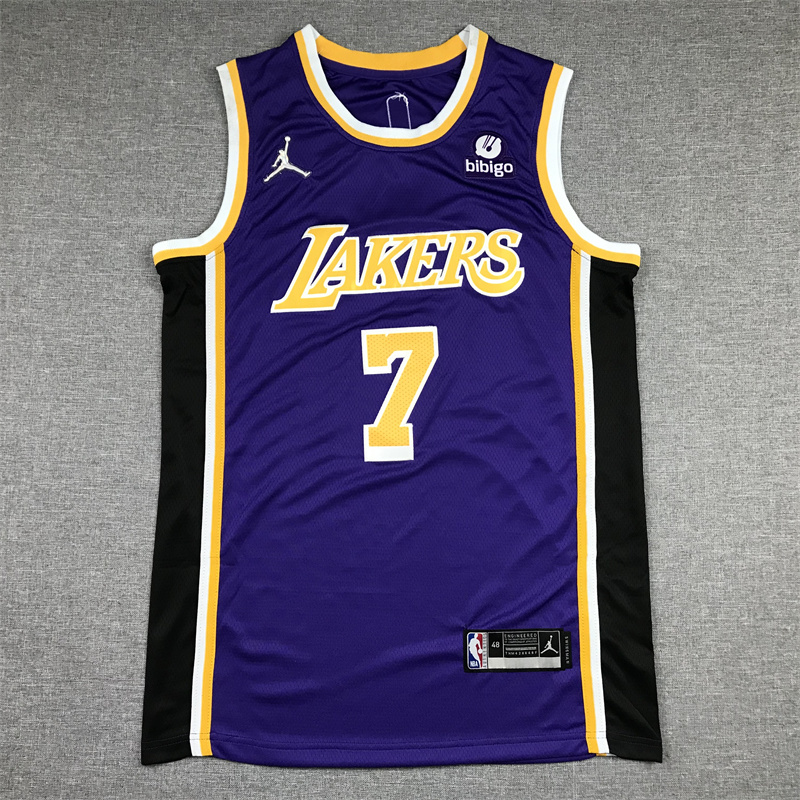 Lakers #7 75th Anniversary Embroidery
