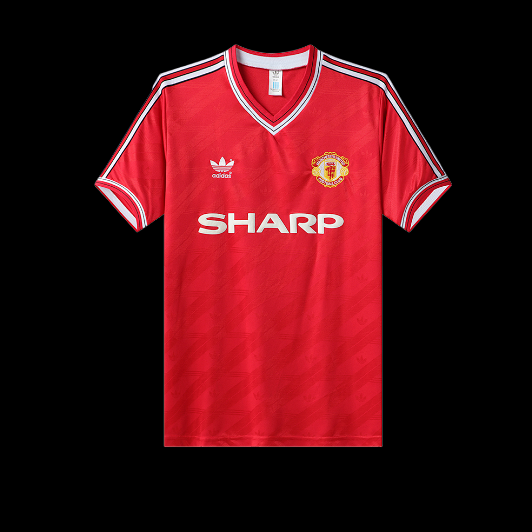 Retro 86/88 Manchester United Home S-XXL