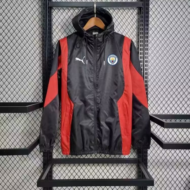 23-24 Manchester City Hoodie Windbreaker Jackets Yupoo
