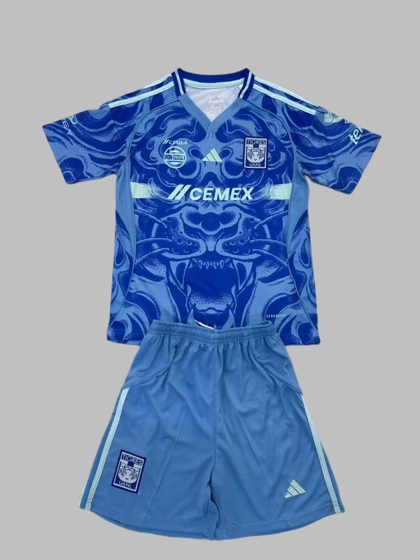25-26 Tigres Away Kids Cheap Soccer Jerseys Yupoo