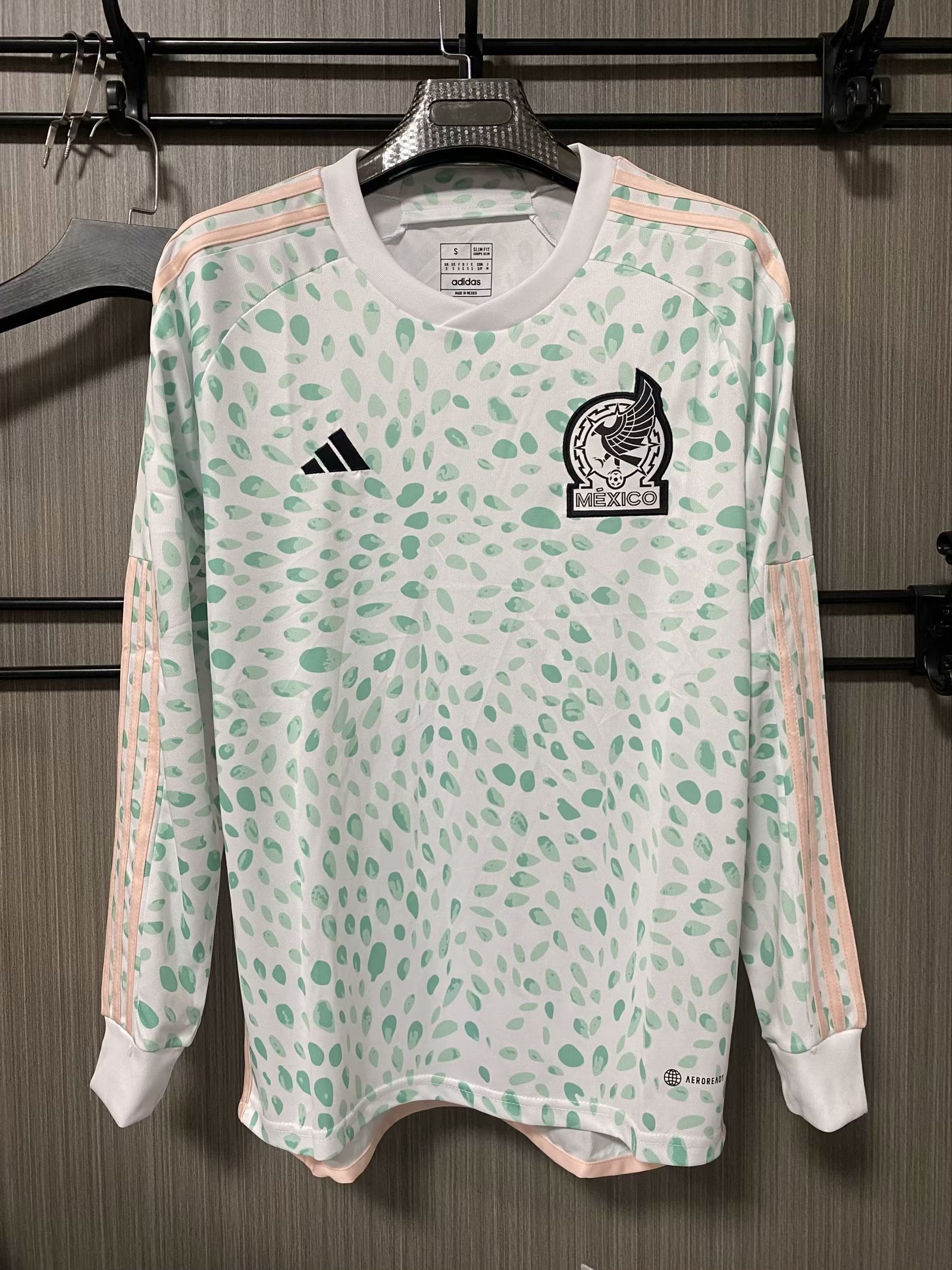 2023 Mexico Away Long Sleeve Soccer Jerseys Yupoo