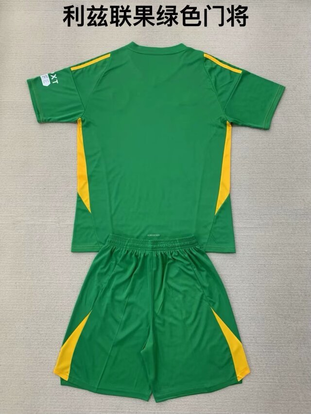 24-25 Leeds United Goalkeeper Kids Soccer Jerseys Yupoo
