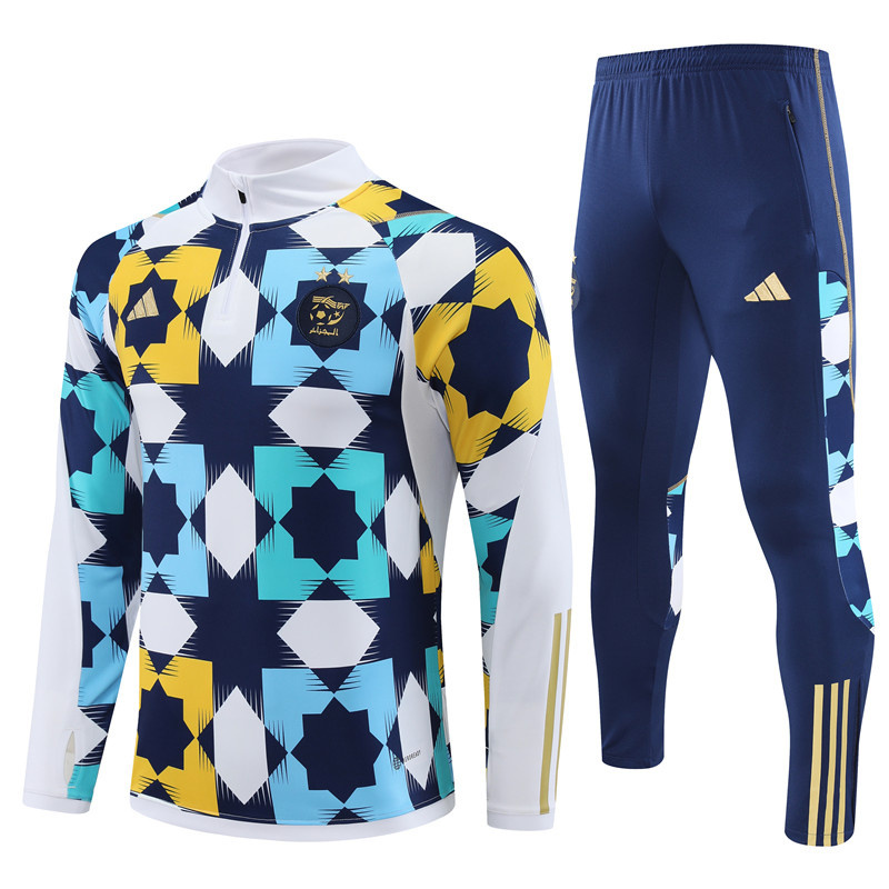 23-24 Algeria Long Sleeve Training Suit Yupoo
