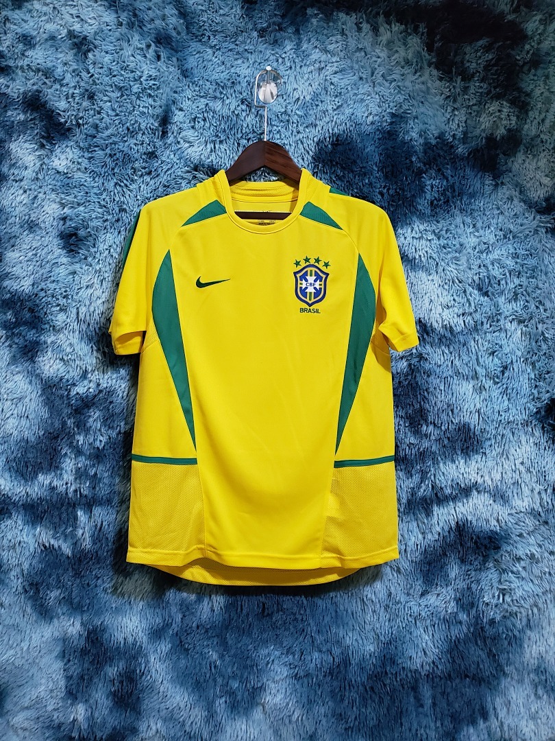 Retro 2002 Brazil home S-XXL