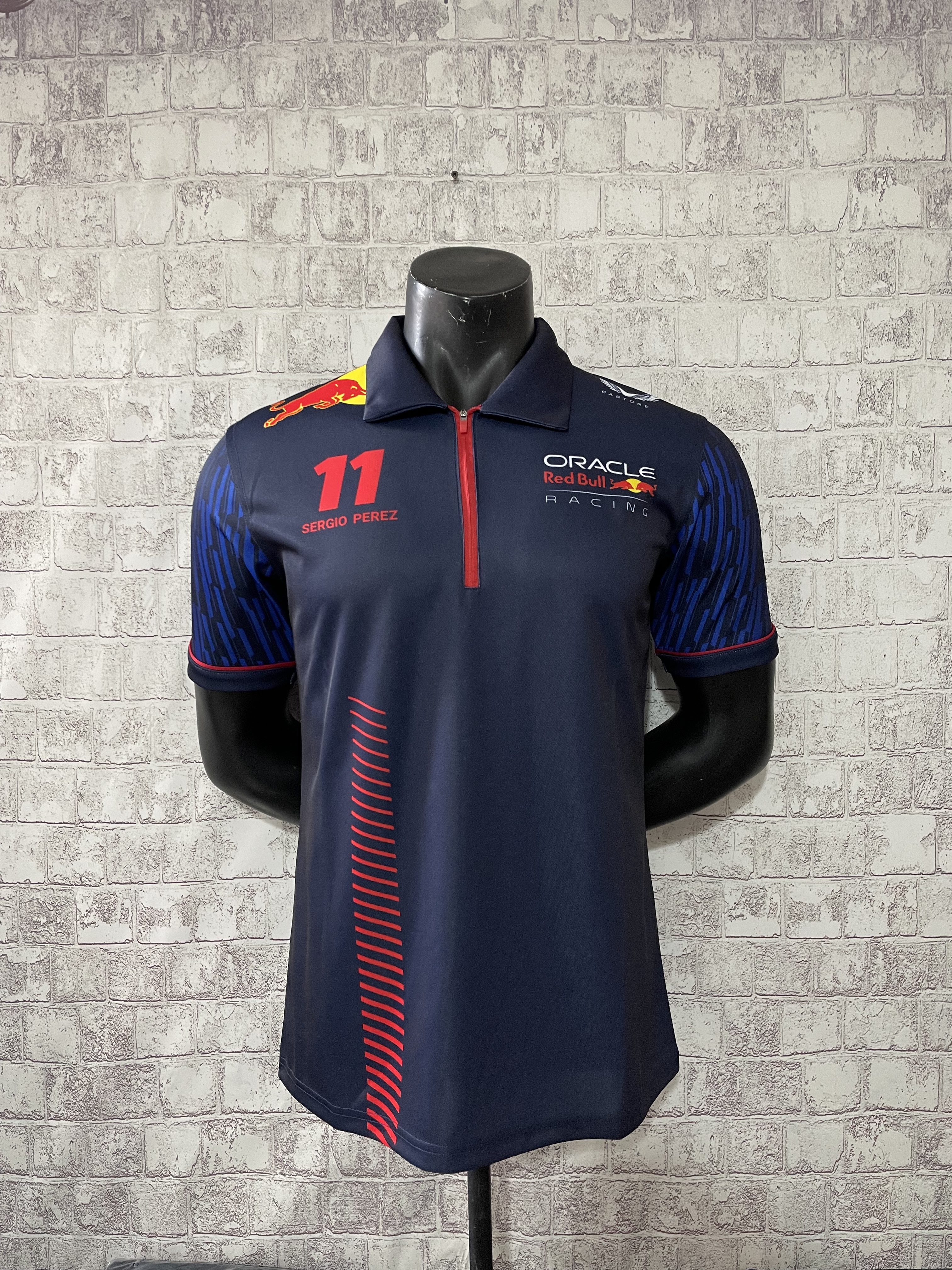 2023 RedBull F1 11# blue polo